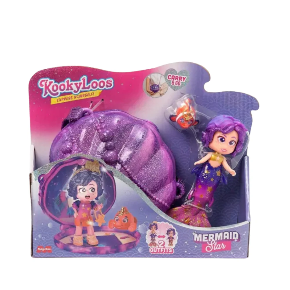 KookyLoos - Kooky Mermaids Star Play Set