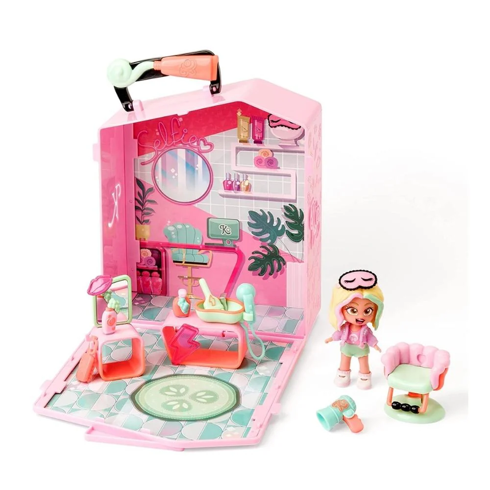 KOOKYLOOS Mila's Pop Up Spa Doll Play Set