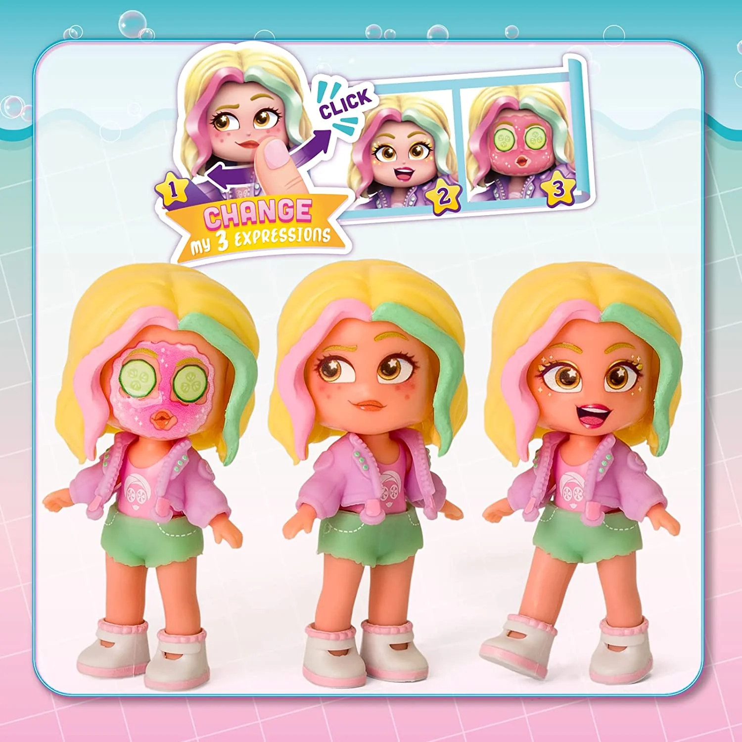 KOOKYLOOS Mila's Pop Up Spa Doll Play Set - Image 5