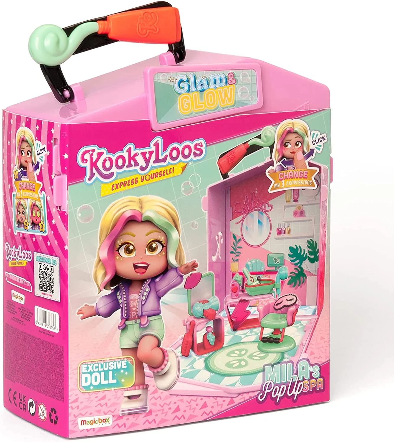 KOOKYLOOS Mila's Pop Up Spa Doll Play Set - Image 7