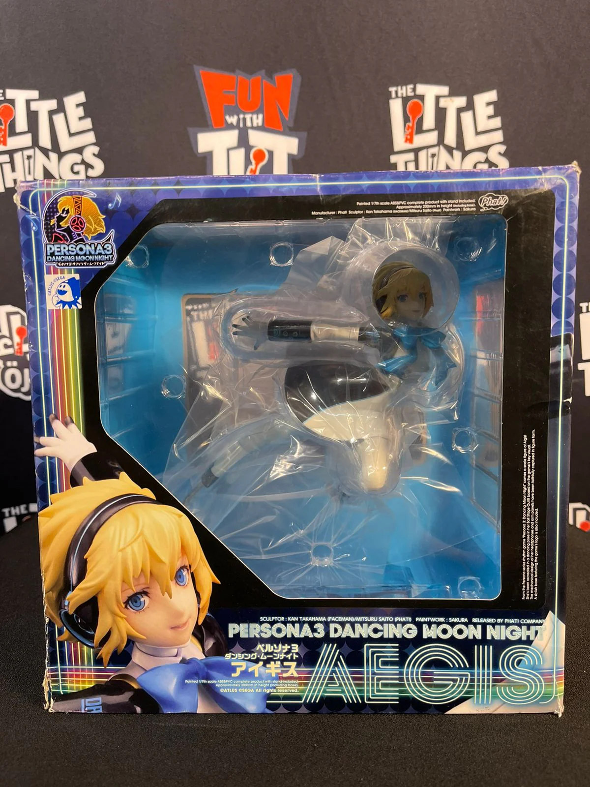 Persona 3 Dancing in Moonlight: Aigis 1/7 Scale Figure by Phat! [Damaged Box] - Image 3