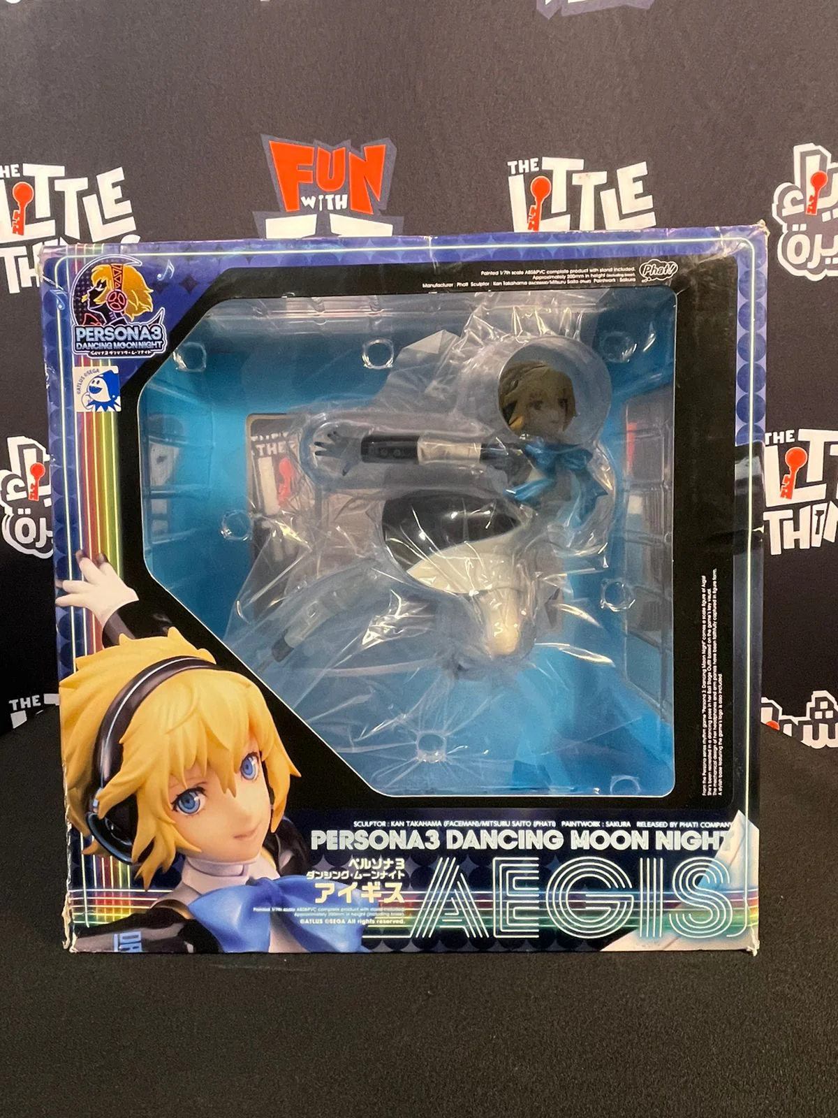Persona 3 Dancing in Moonlight: Aigis 1/7 Scale Figure by Phat! [Damaged Box] - Image 4