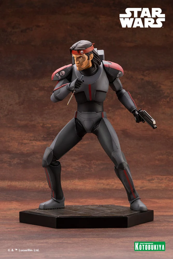 Star Wars The Bad Batch Hunter Artfx Statue by Kotobukiya - Image 2