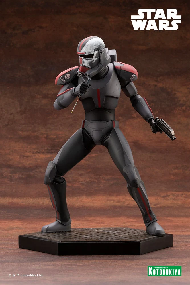 Star Wars The Bad Batch Hunter Artfx Statue by Kotobukiya - Image 3
