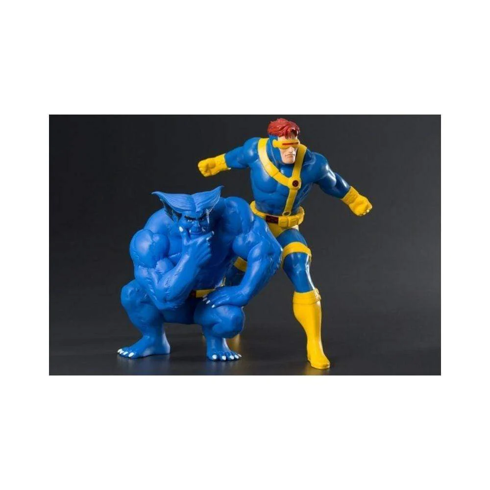 Kotobukiya : Cyclops & Beast Two Pack Artfx+ Statue - Image 2