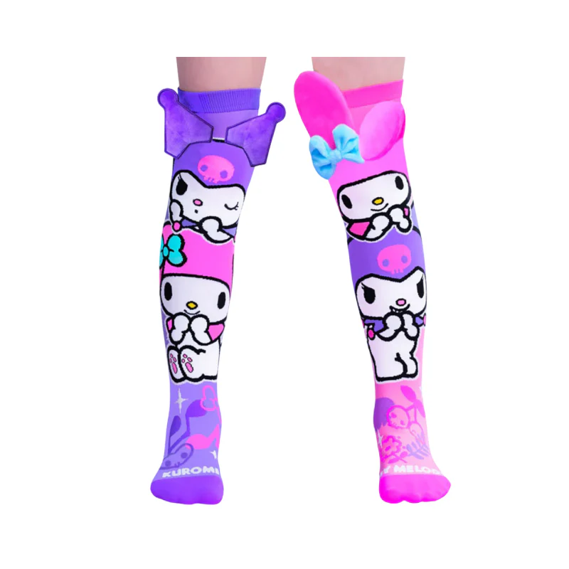 Kuromi And My Melody Socks By Madmia
