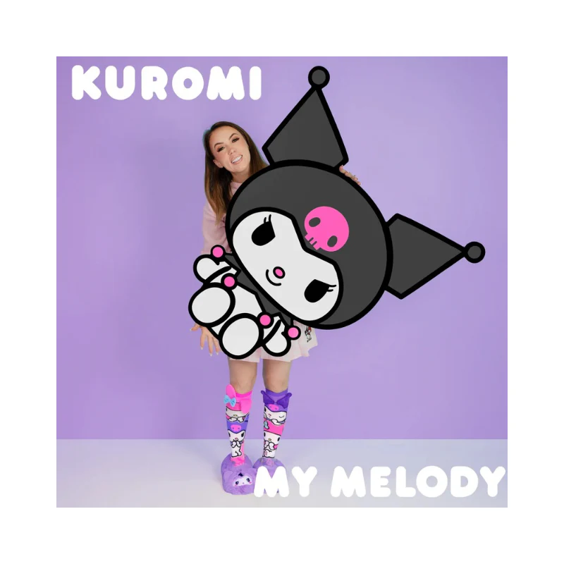 Kuromi And My Melody Socks By Madmia - Image 4