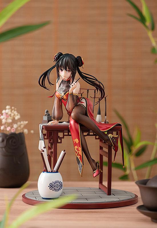 Date A Live Kurumi Tokisaki Calligraphic Beauty Version 1/7 Scale Statue by Kadokawa Collection - Image 2