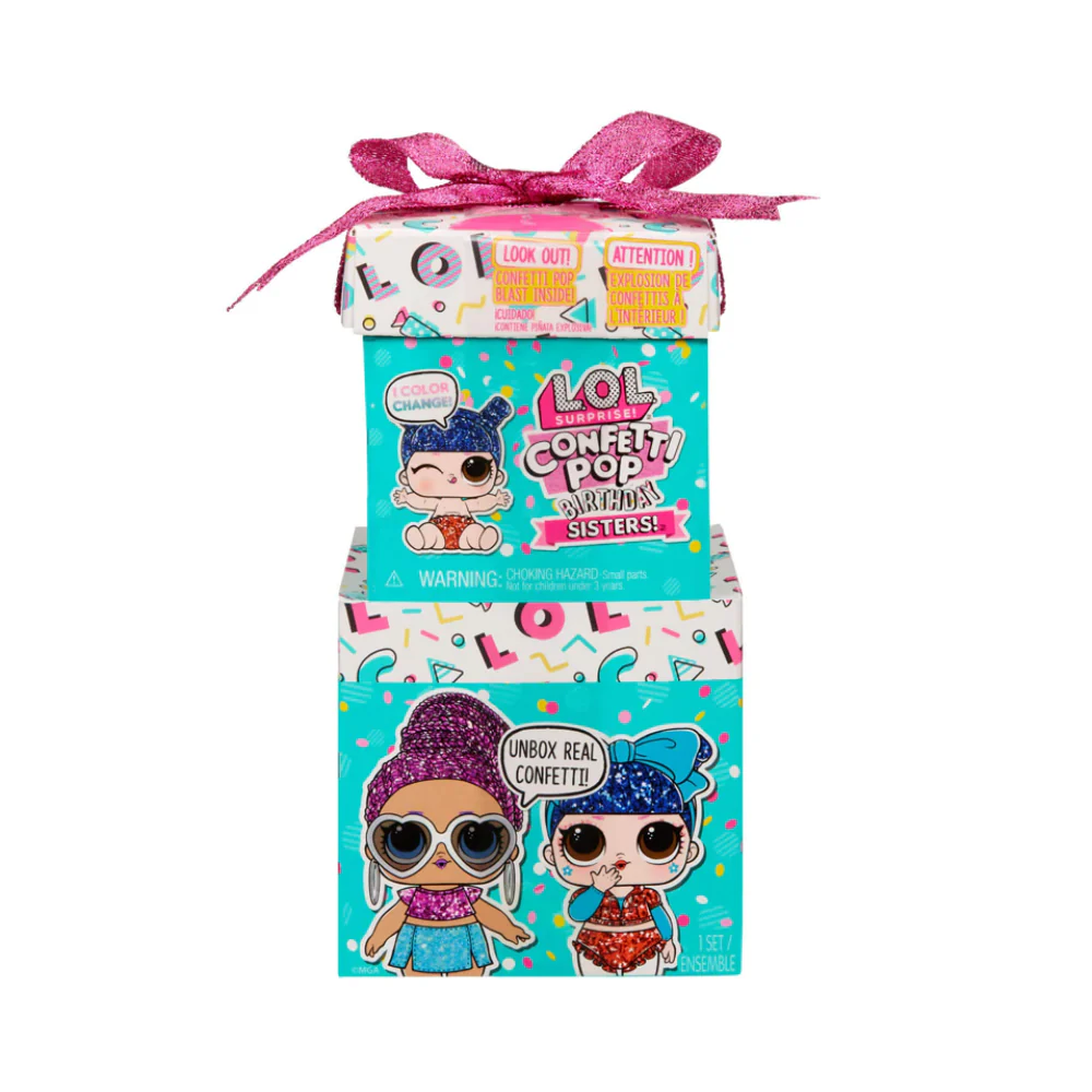 L.O.L. Surprise Confetti Pop Birthday Sisters Dolls