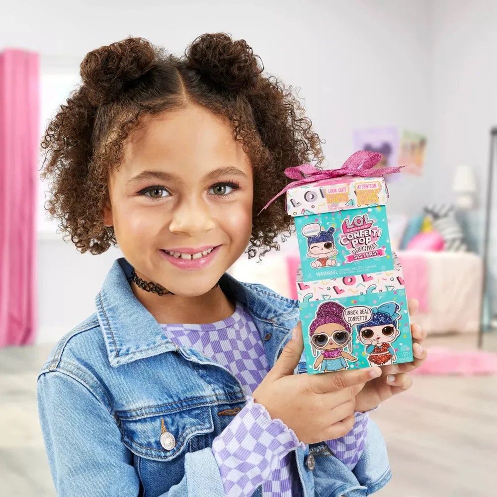 L.O.L. Surprise Confetti Pop Birthday Sisters Dolls - Image 3