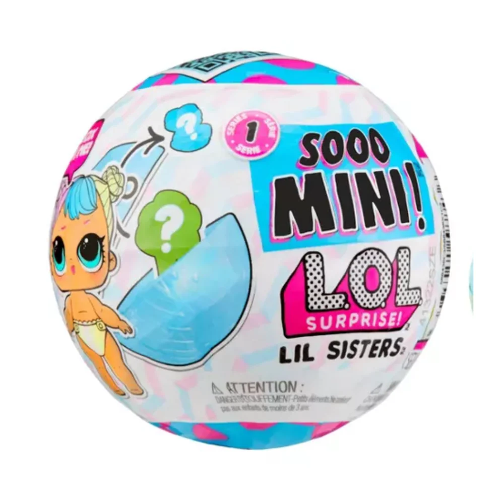L.O.L. Surprise! Sooo Mini! il Sisters- with Collectible Lil Sister Doll, 5 Surprises