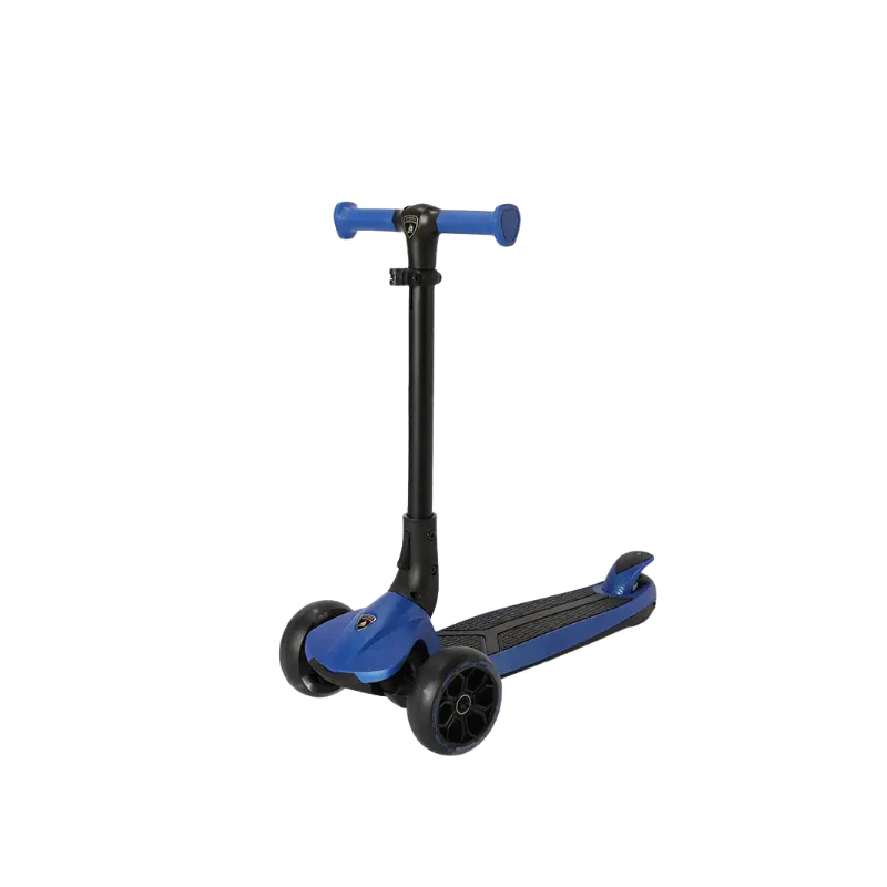LAMBORGHINI 3-WHEEL KIDS SCOOTER WITH ADJUT HEIGHT-BLUE