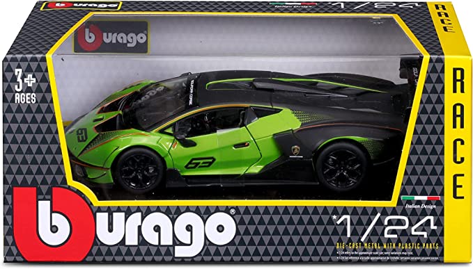 Lamborghini Essenza SCV12 - 1:24 Racing Diecast Cars by Bburago - Image 2