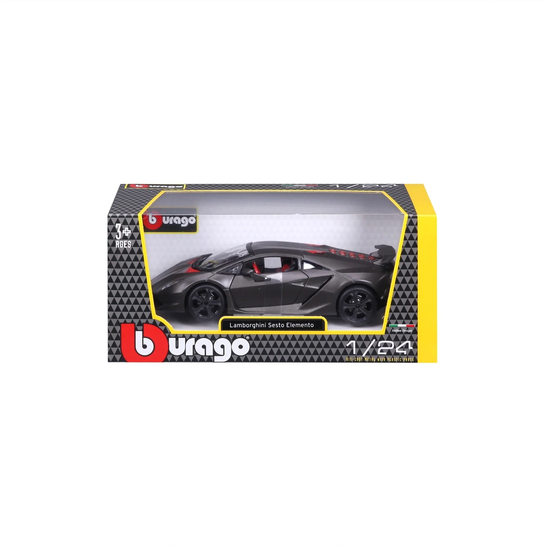 Lamborghini Sesto Elemento - 1/24 Collezione (A) w/o stand Diecast Cars by Bburago - Image 2