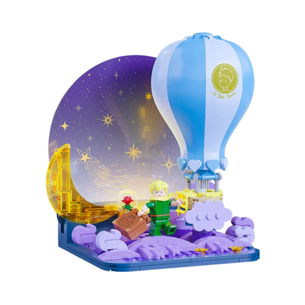 Le Petit Prince the Fire Balloon Brick Figures By Pantasy