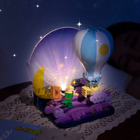Le Petit Prince the Fire Balloon Brick Figures By Pantasy - Image 2