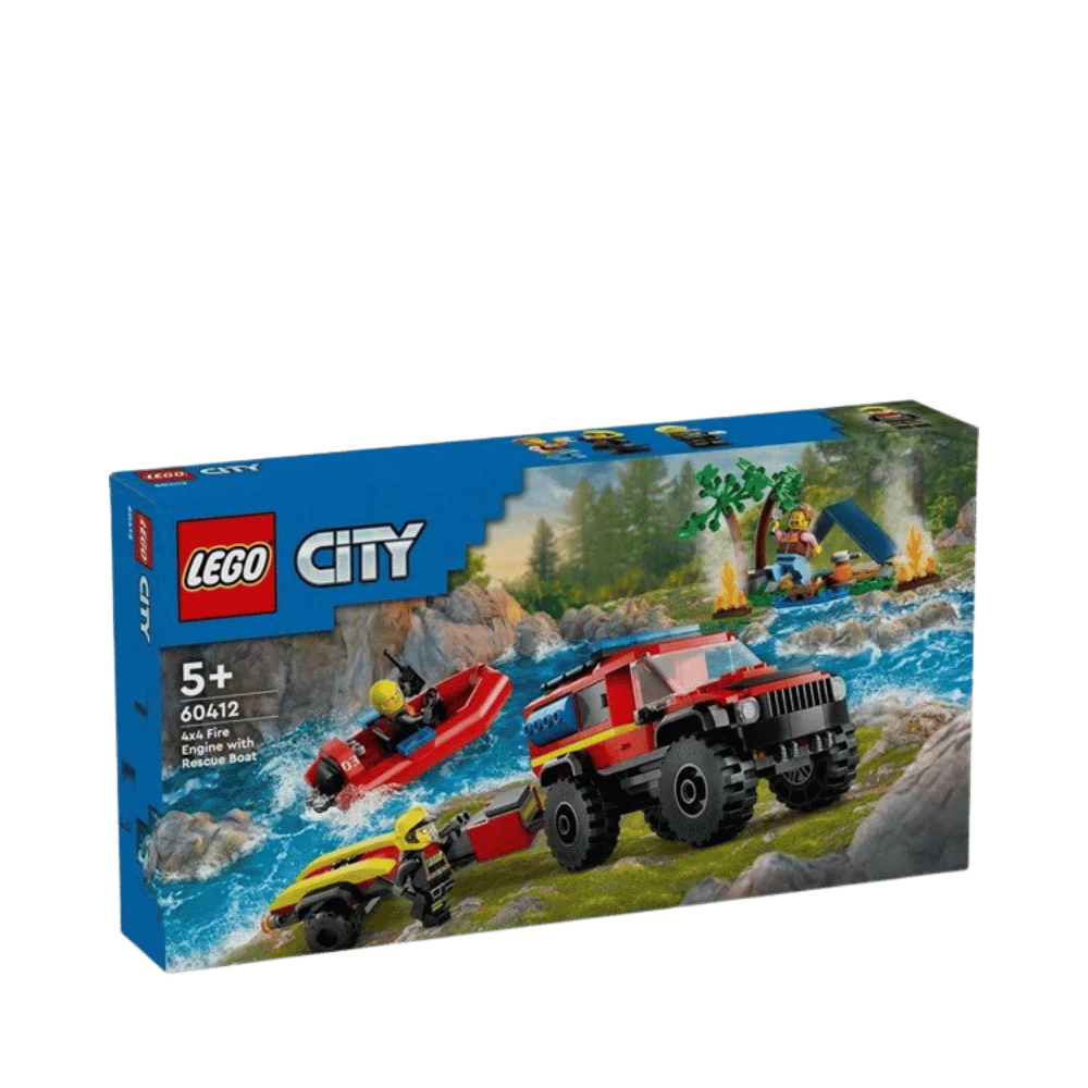 Lego 4X4 FIRE TRUCK WITH RESCUE B.. V29