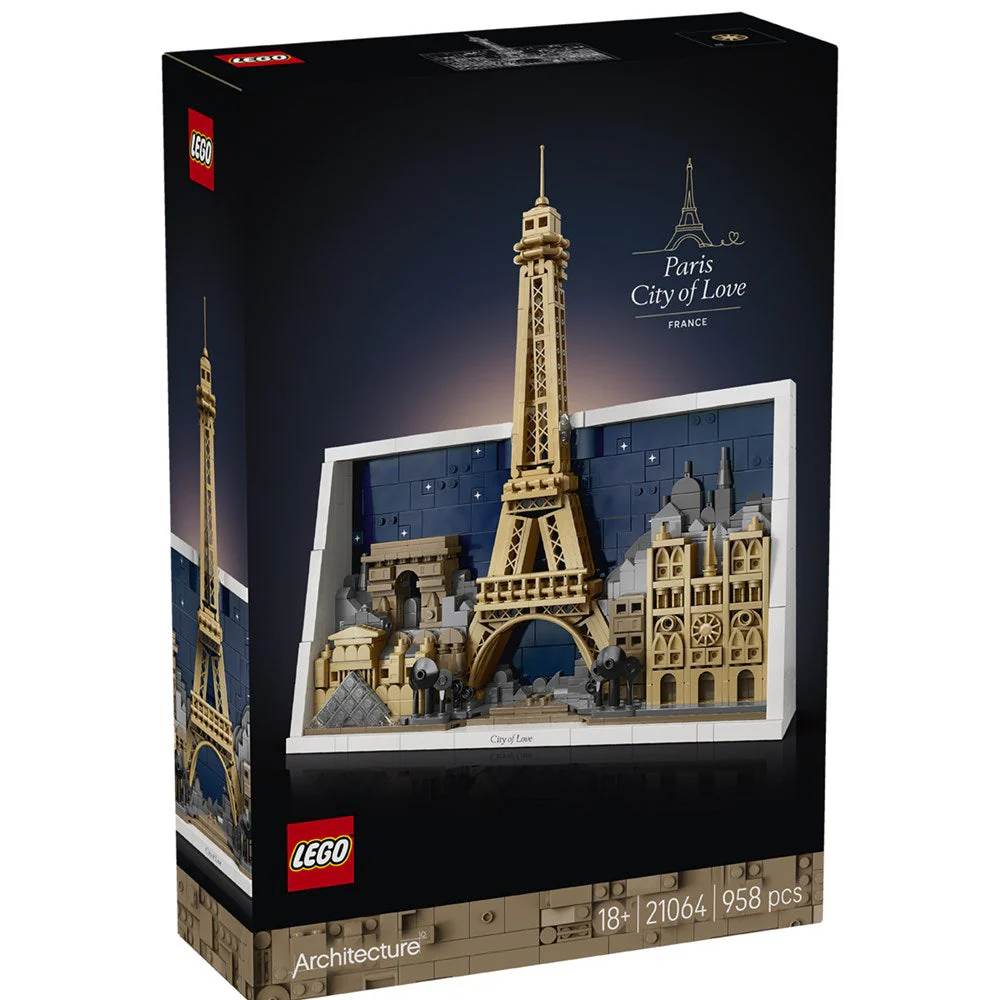 Lego Architecture Paris – City Of Love Building Set (21064)