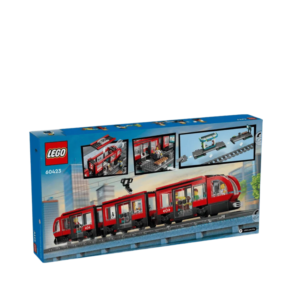 Lego Downtown Streetcar and Station