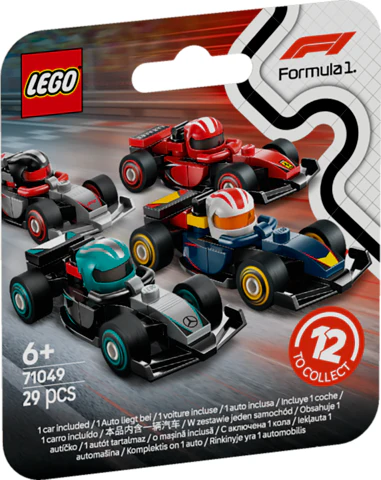 Lego F1 Collectible Race Cars (71049)