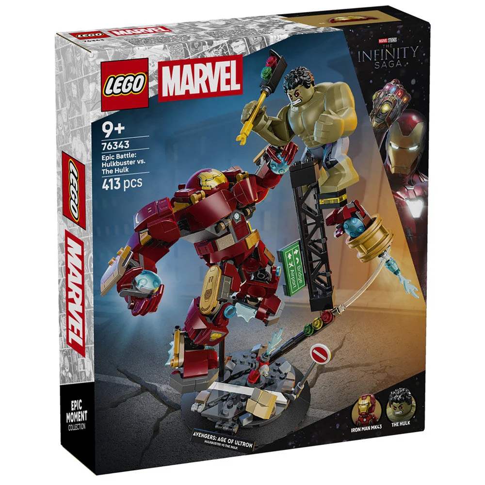 Lego Marvel Epic Battle Hulkbuster Vs. The Hulk (76343)
