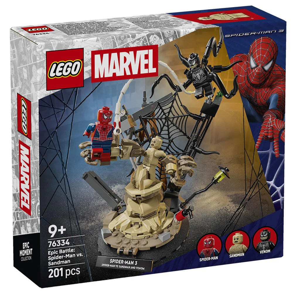 Lego Marvel Epic Battle Spider-Man Vs. Sandman (76334)