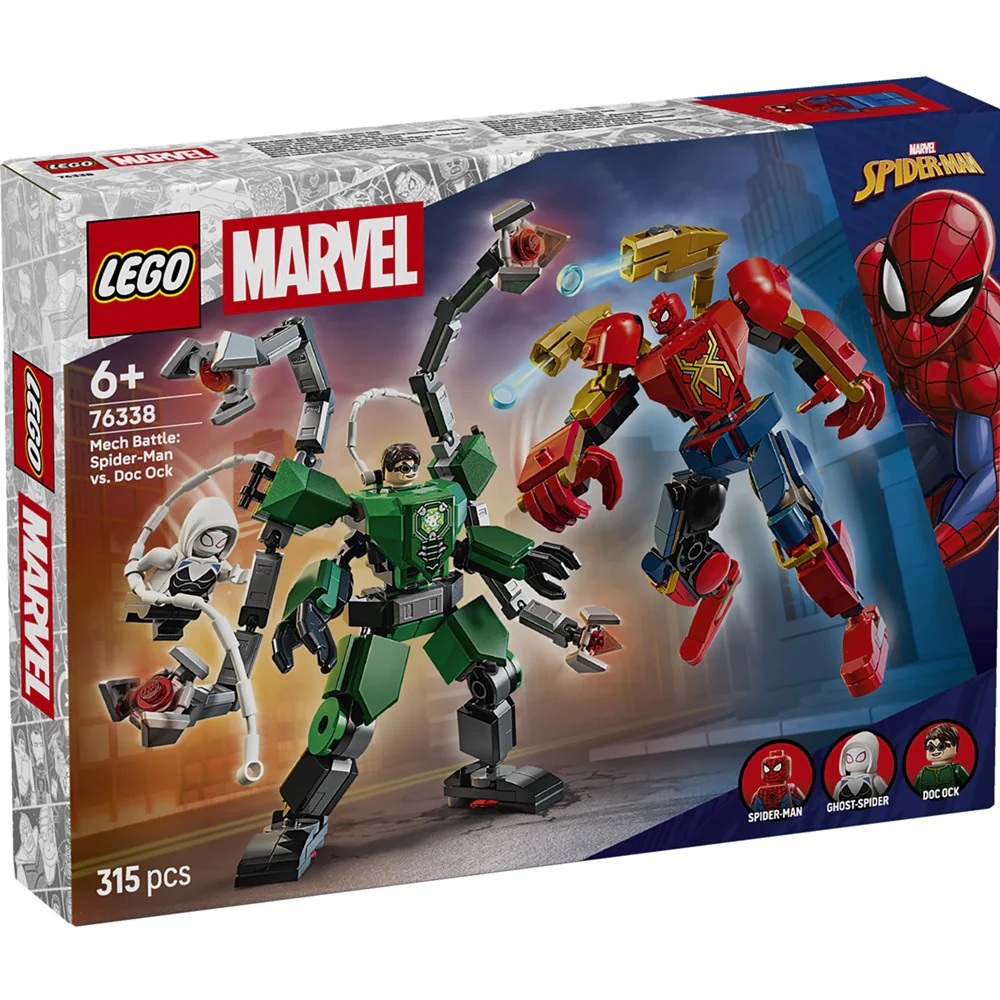 Lego Marvel Mech Battle Spider-Man Vs. Doc Ock (76338)