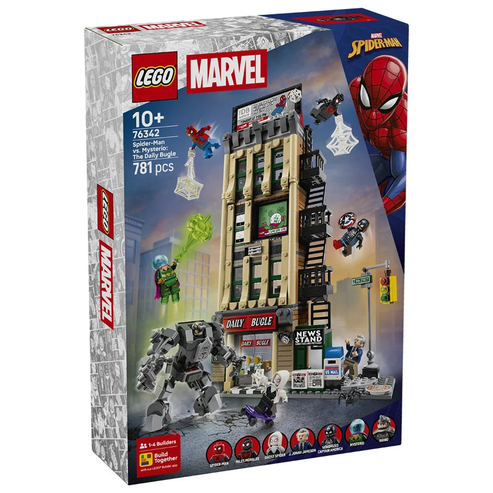 Lego Marvel Spider-Man Vs. Mysterio The Daily Bugle (76342)