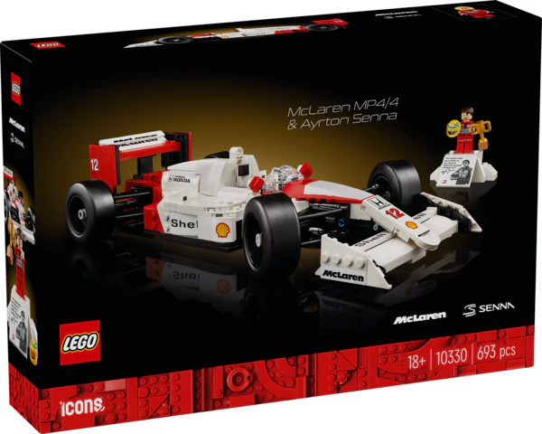 Lego Mclaren Mp4/4 & Ayrton Senna (10330)