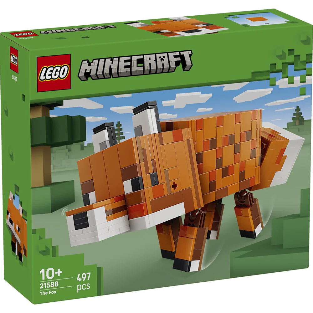 Lego Minecraft The Fox Gaming Decoration Toy Gift (21588)