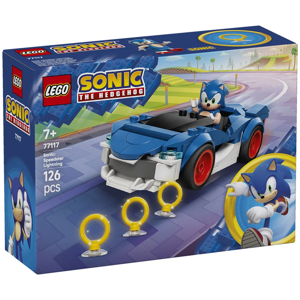 Lego Sonic The Hedgehog Sonic Speedster Lightning (77117)