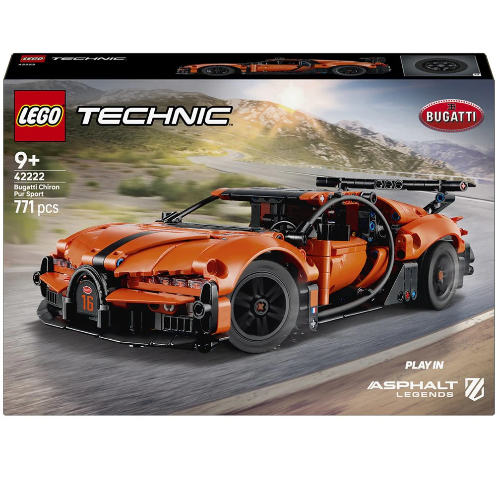 Lego Technic - Bugatti Chiron Pur Sport Hypercar (42222)