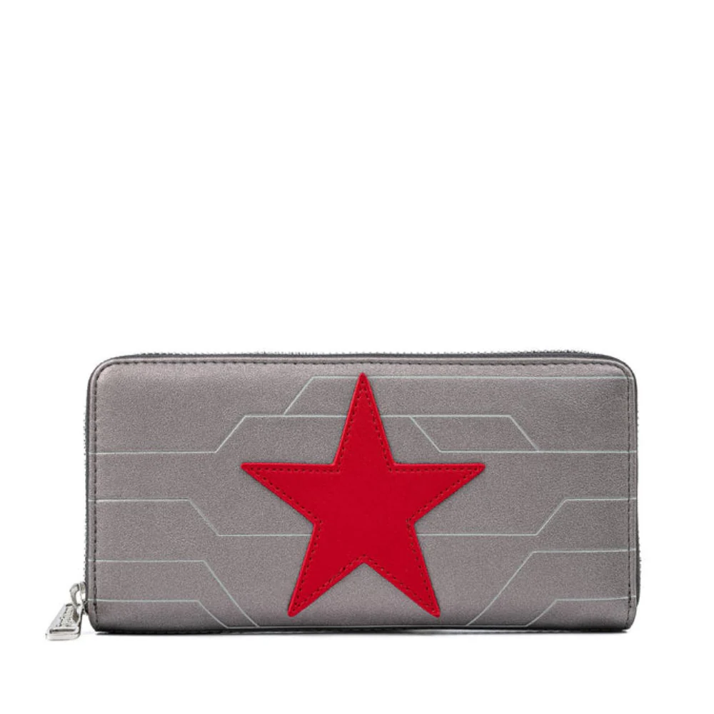 Marvel : Captain America Zip Around Wallet by Loungefly
