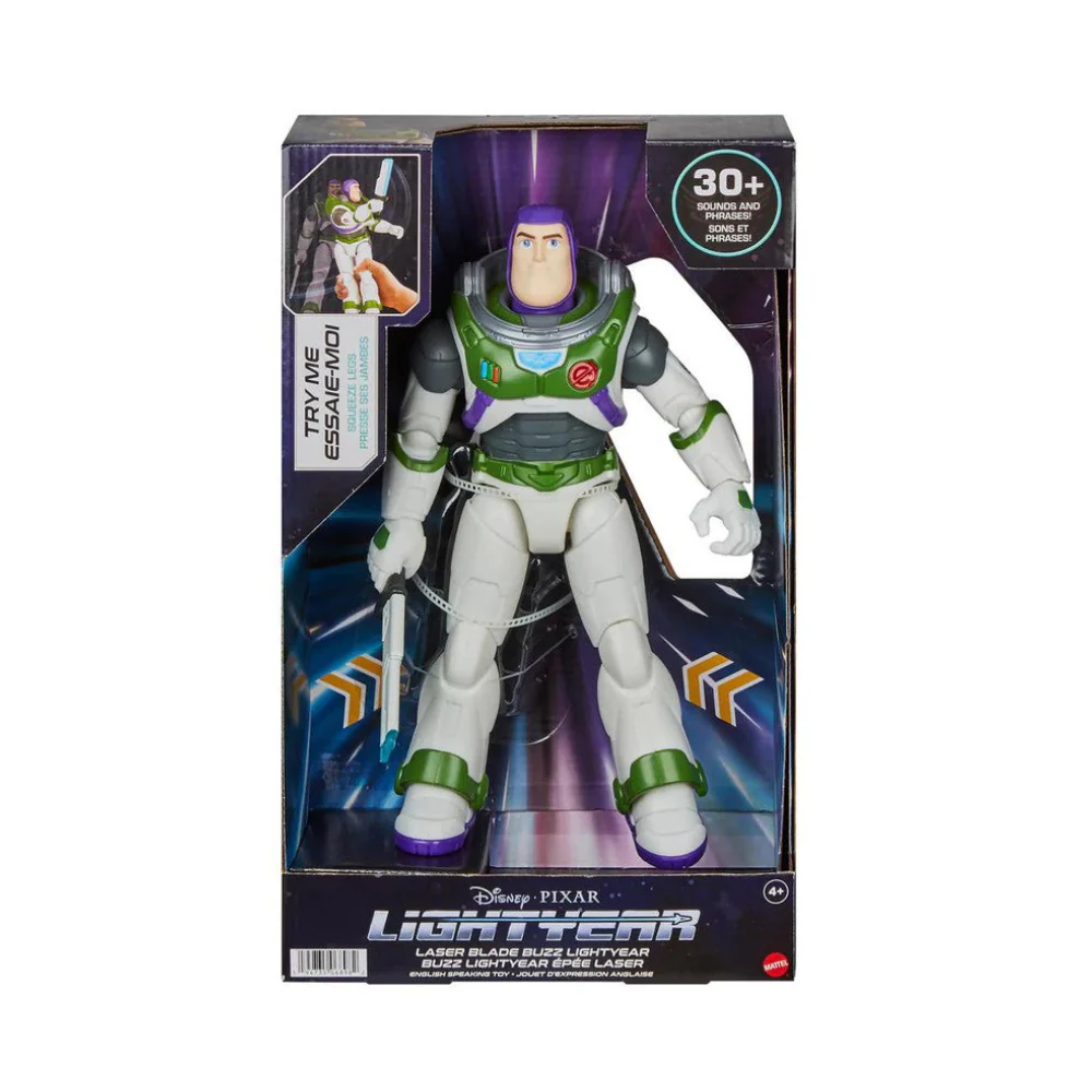 Disney Pixar Lightyear Laser Blade Buzz Action Figure by Mattel