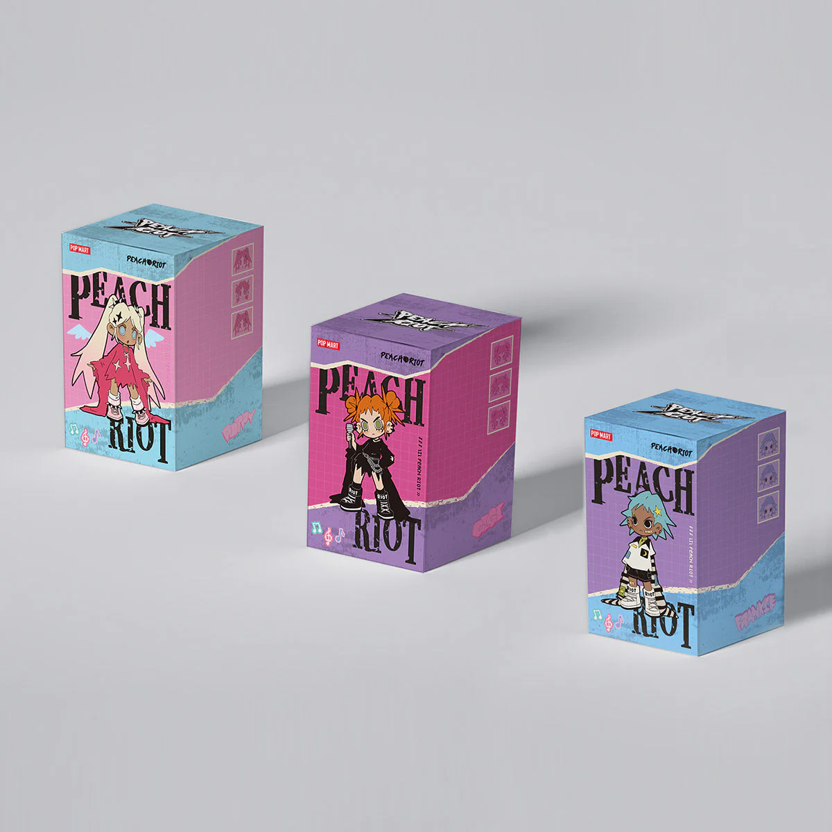 Lil Peach Riot Loading! Series-Keychain Frankie By Pop Mart - Image 2