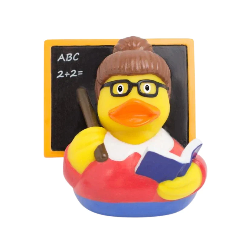 LILALU FEMALE TEACHER RUBBER DUCK
