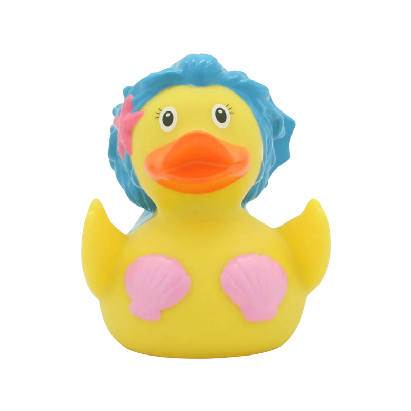 LILALU MERMAID DUCK YELLOW & BLUE SMALL