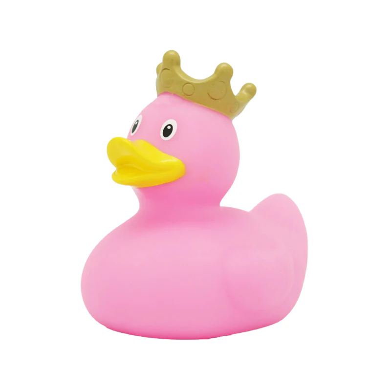 LILALU PINK DUCK WITH CROWN SMALL - Image 2