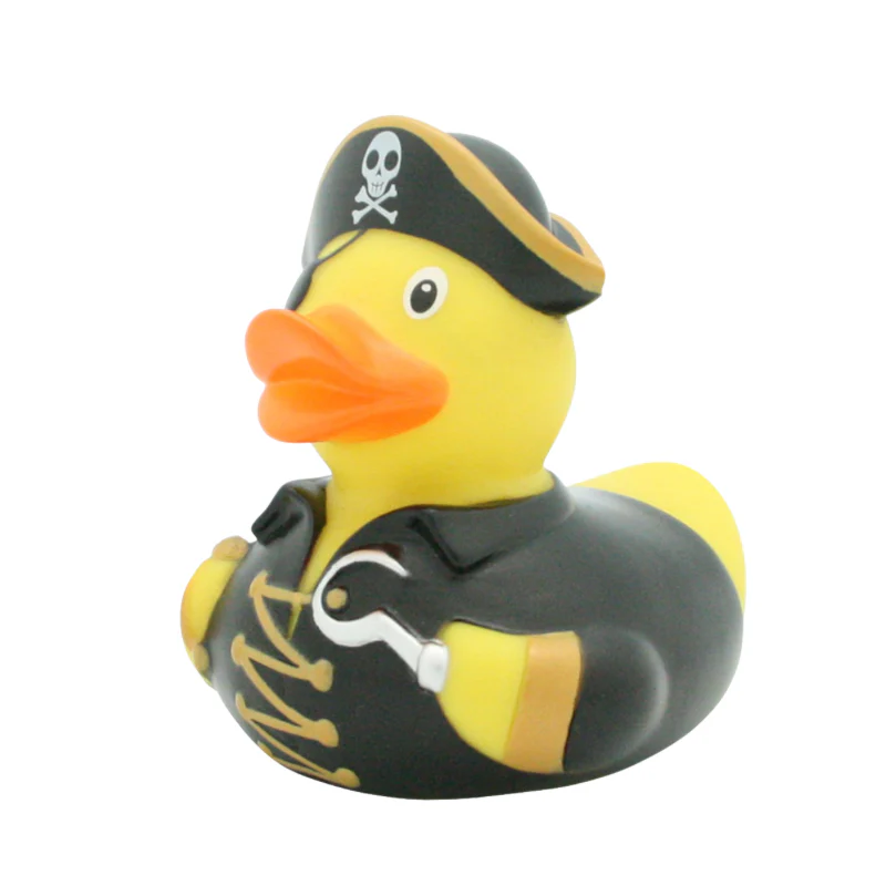 LILALU PIRATE DUCK BLACK SMALL