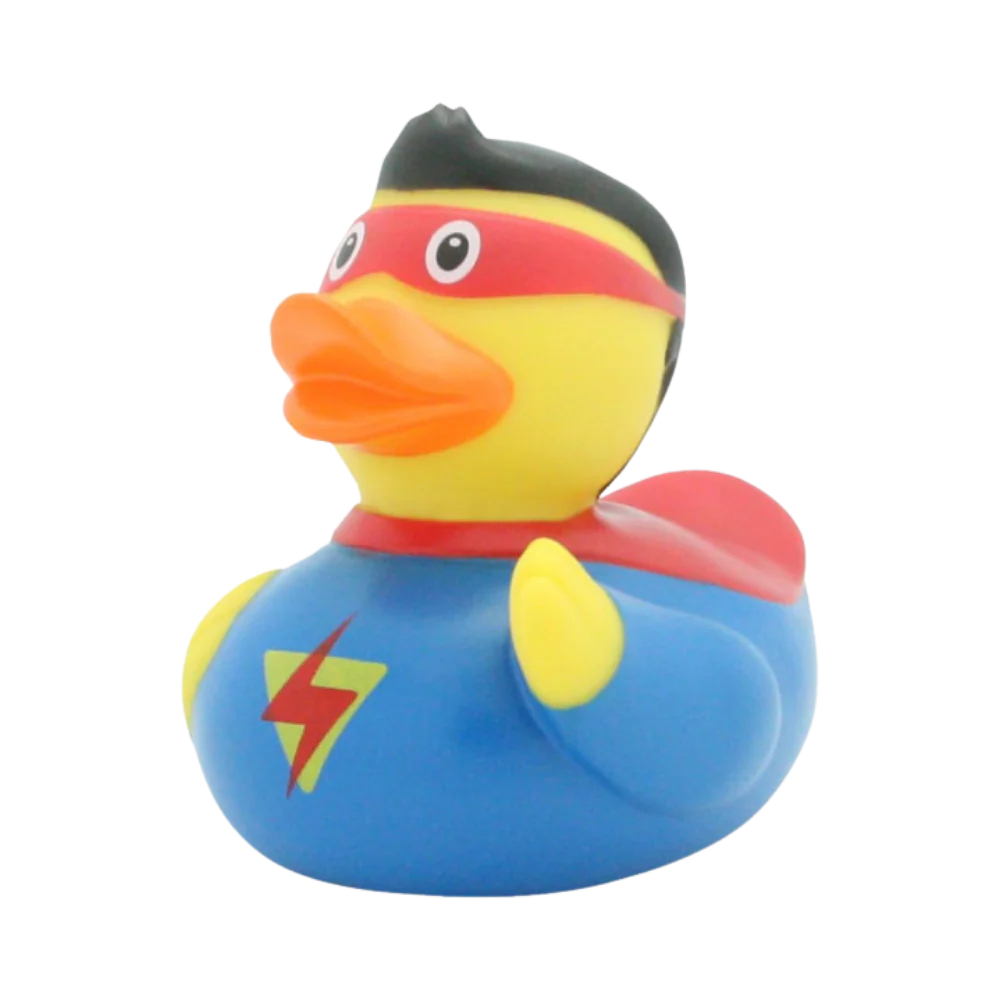 LILALU SUPERMAN DUCK BLUE SMALL