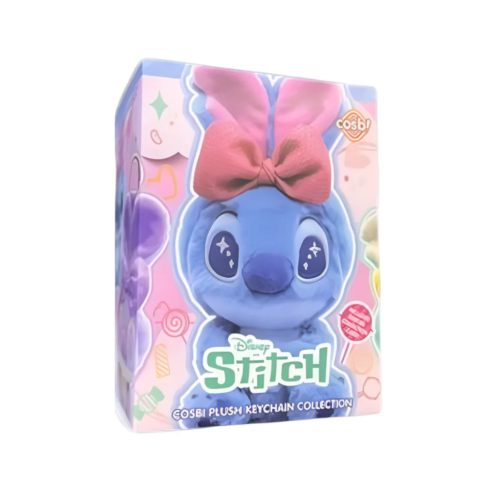 Disney Stich Cosbi Plush Keychain Collection Blind Box By Hot Toys - Image 2