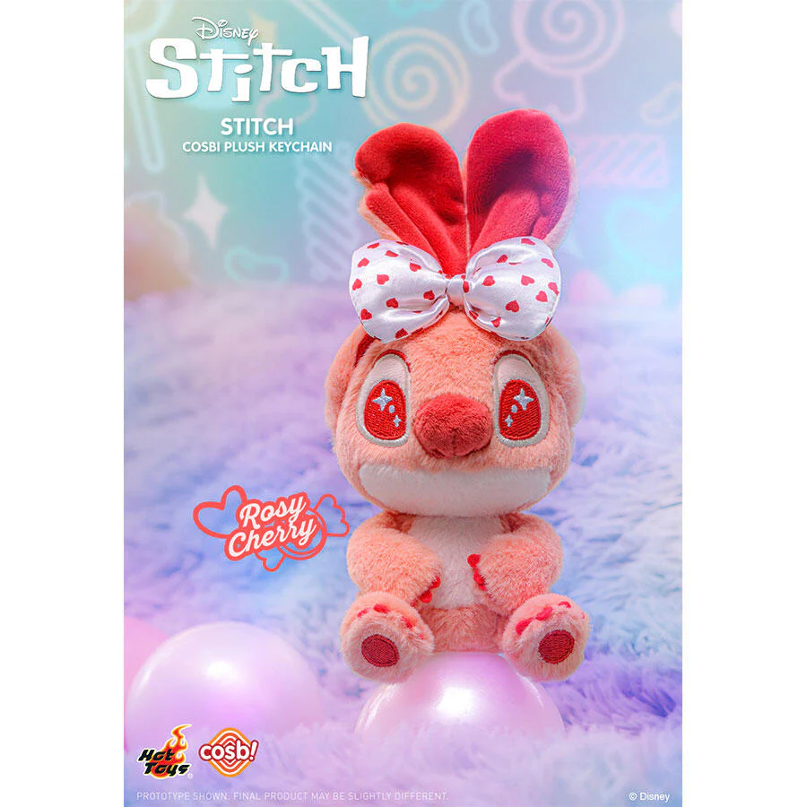 Disney Stich Cosbi Plush Keychain Collection Blind Box By Hot Toys - Image 6