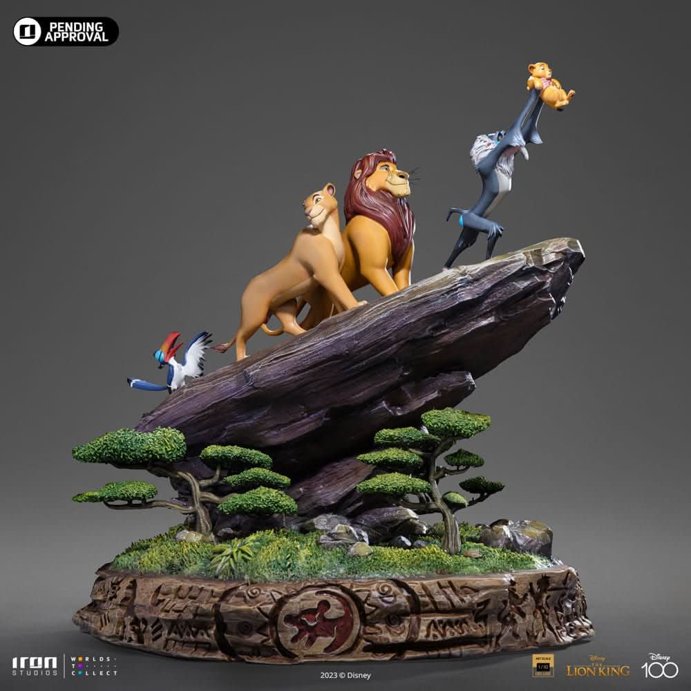 Lion King Deluxe - Disney 100Th - The Lion King - Art Scale By Iron Studios - Image 3