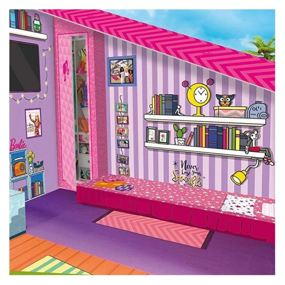 Lisciani Barbie Summer Villa with Doll - Image 3
