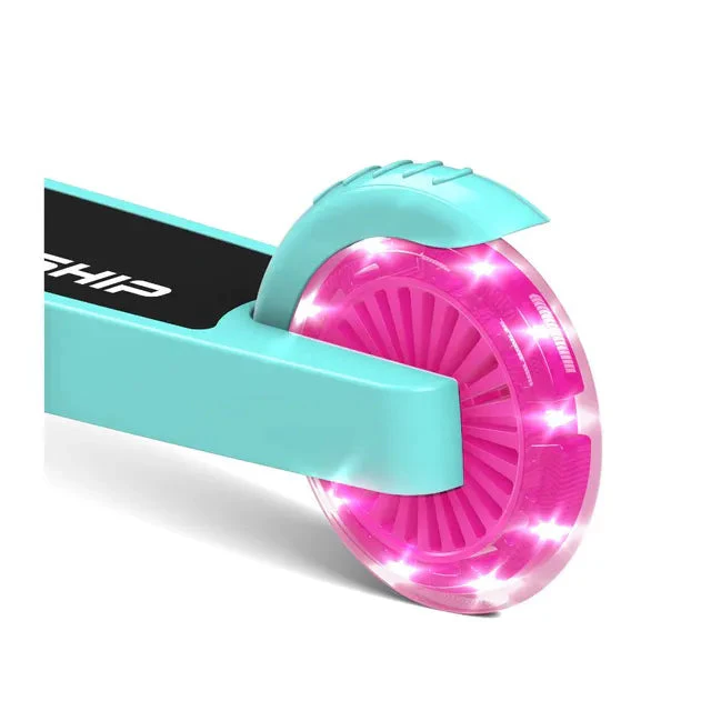 Lit Starship Bright Turquoise - 2 wheel scooter By Spartan - Image 3