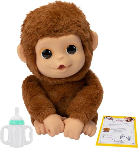 Little Live Pets MONKEY PLUSH S/PK By Moose Toys - Image 2