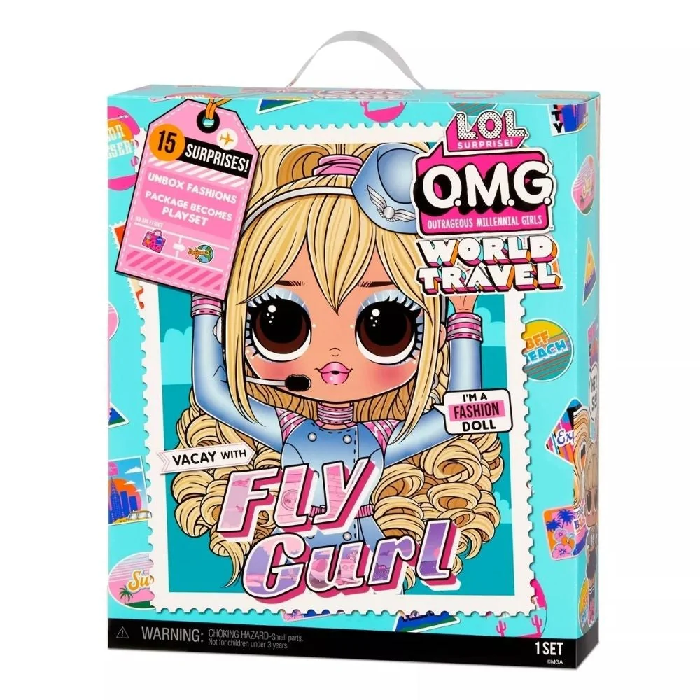 LOL Surprise OMG World Travel Fashion Doll - FLY GURL