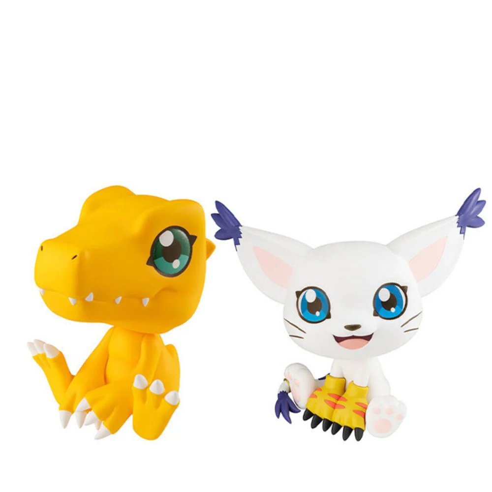 Digimon Adventure Look Up Series Agumon & Tailmon with Gift