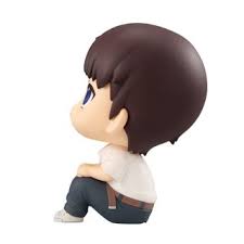 Evangelion : 3.0+1.0 Thrice Upon a Time Shinji Ikari Look Up Action Figure by Megahouse - Image 2