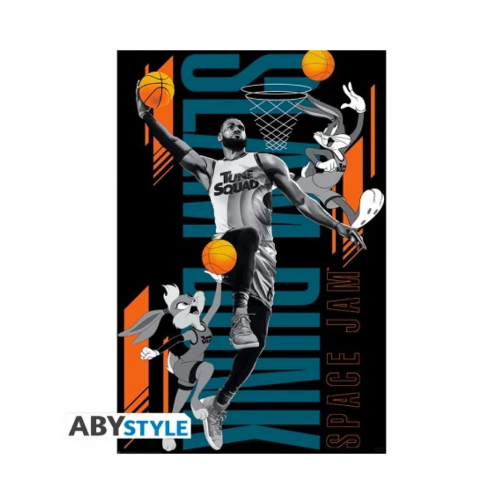 Looney Tunes Space Jam 91X61 cm Poster by Abysse